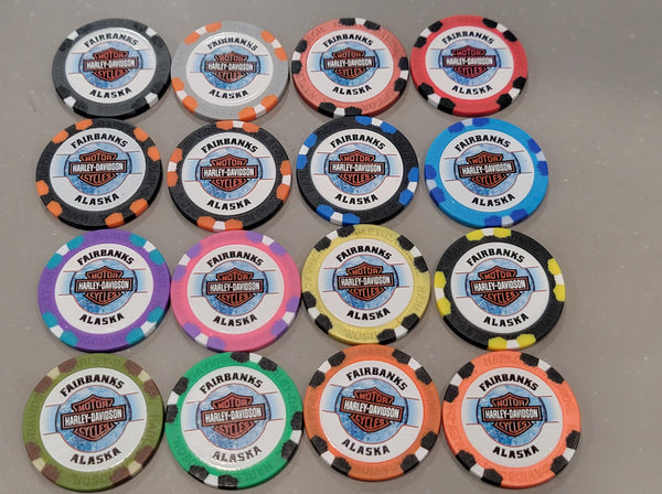 *Bear & Outhouse Poker Chips