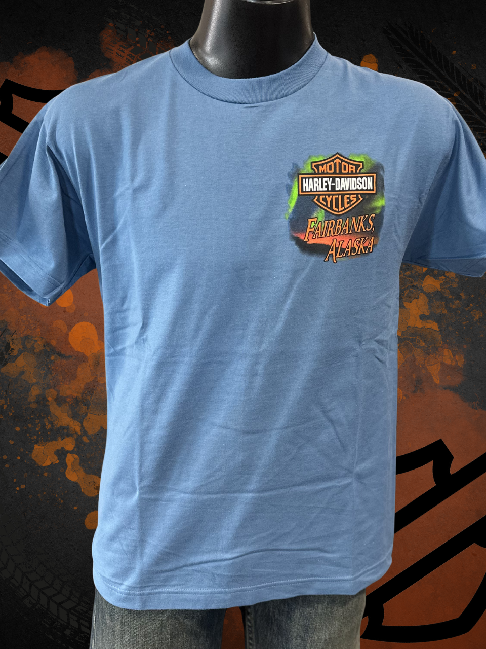 Northern Lights Mens Short Sleeve