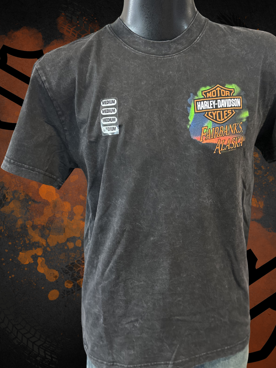 Northern Lights Mens Short Sleeve