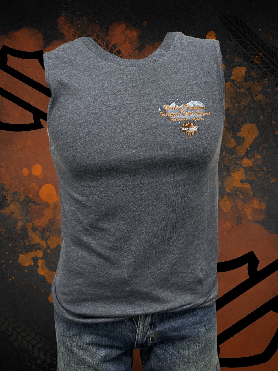 Constellation Sleeveless - Charcoal