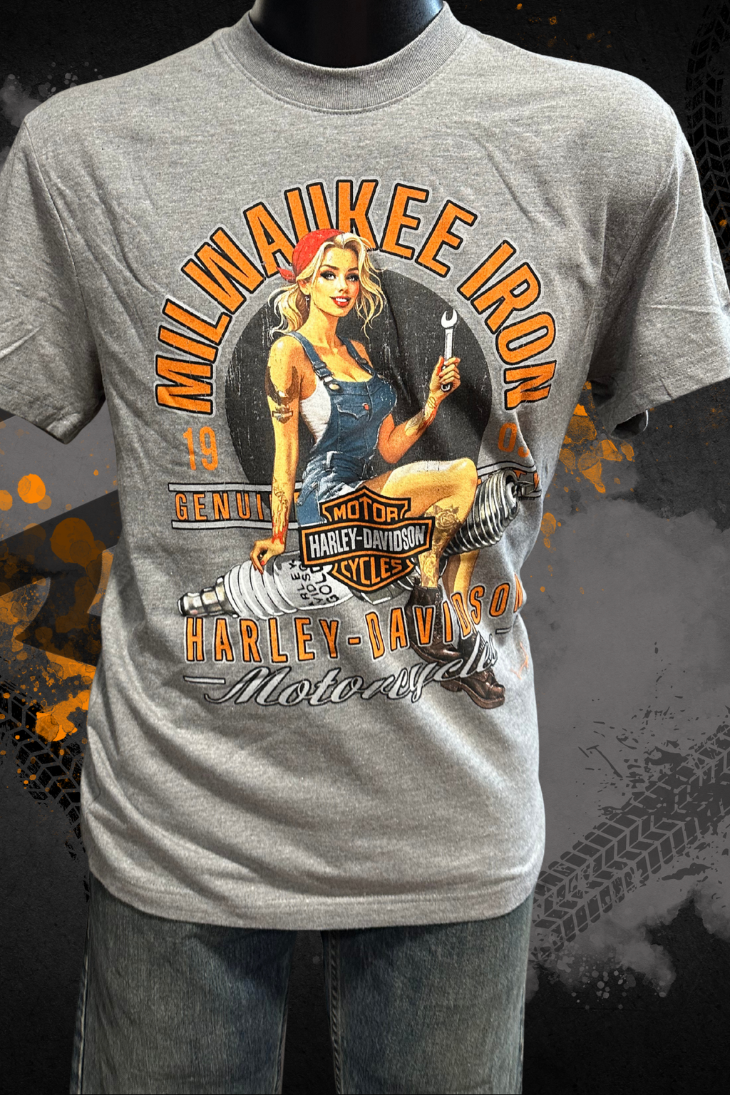 H-D TOOL GIRL  SHORT SLEEVE