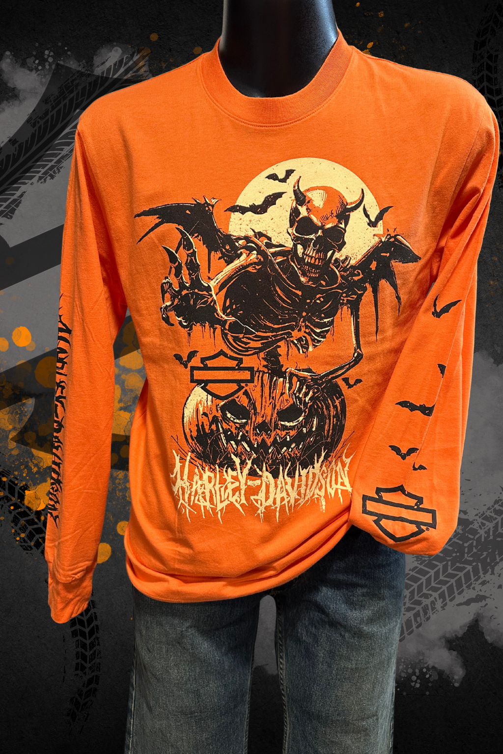 PUMPKIN DEMON LONG SLEEVE SLEEVE