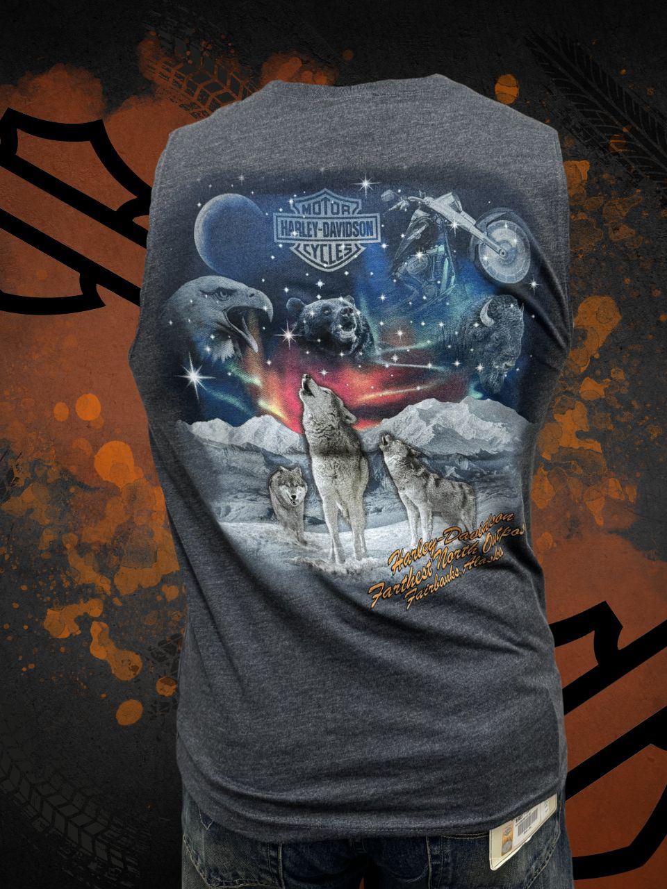Constellation Sleeveless - Charcoal