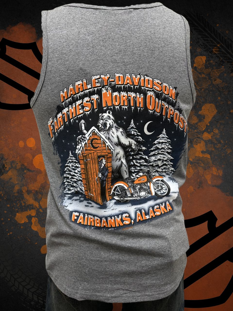 Bear & Outhouse Classic Tank