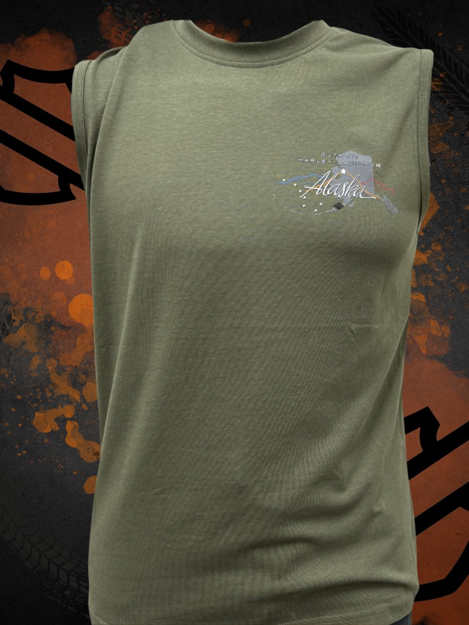 State Outline Sleeveless