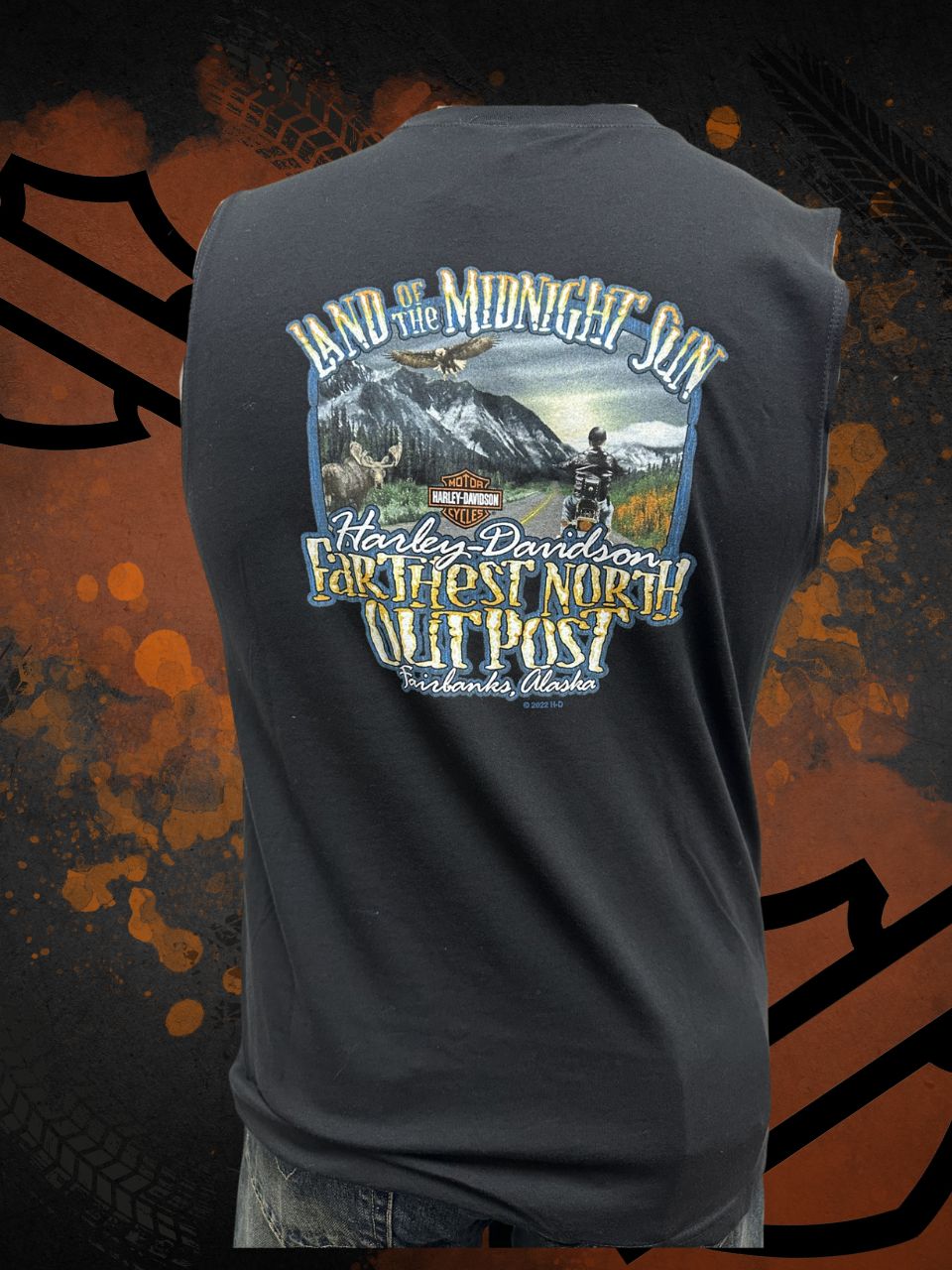 Land of the Midnight Sun Sleeveless - Black