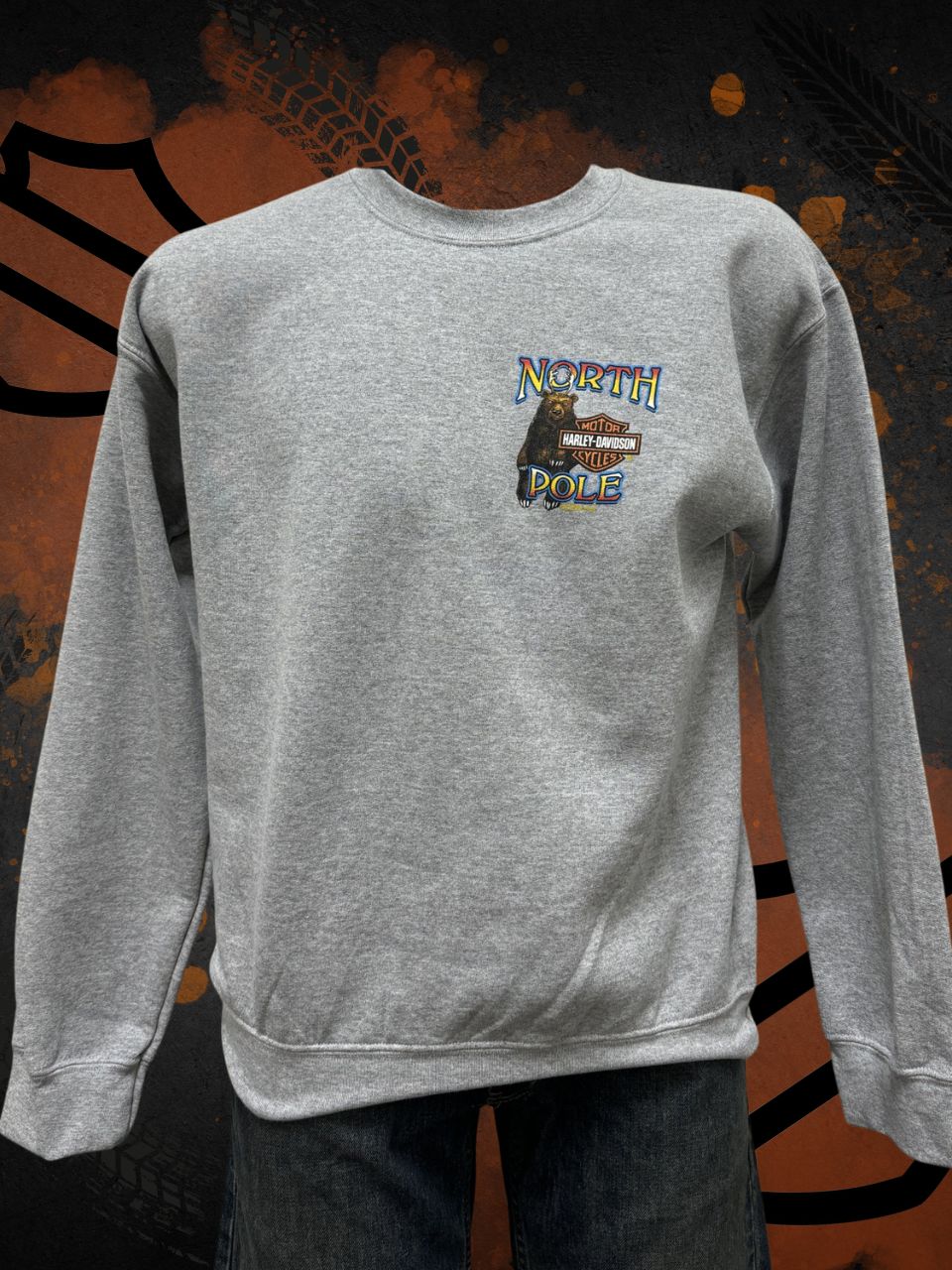 North Pole Crew Neck Pullover Sweatshirt