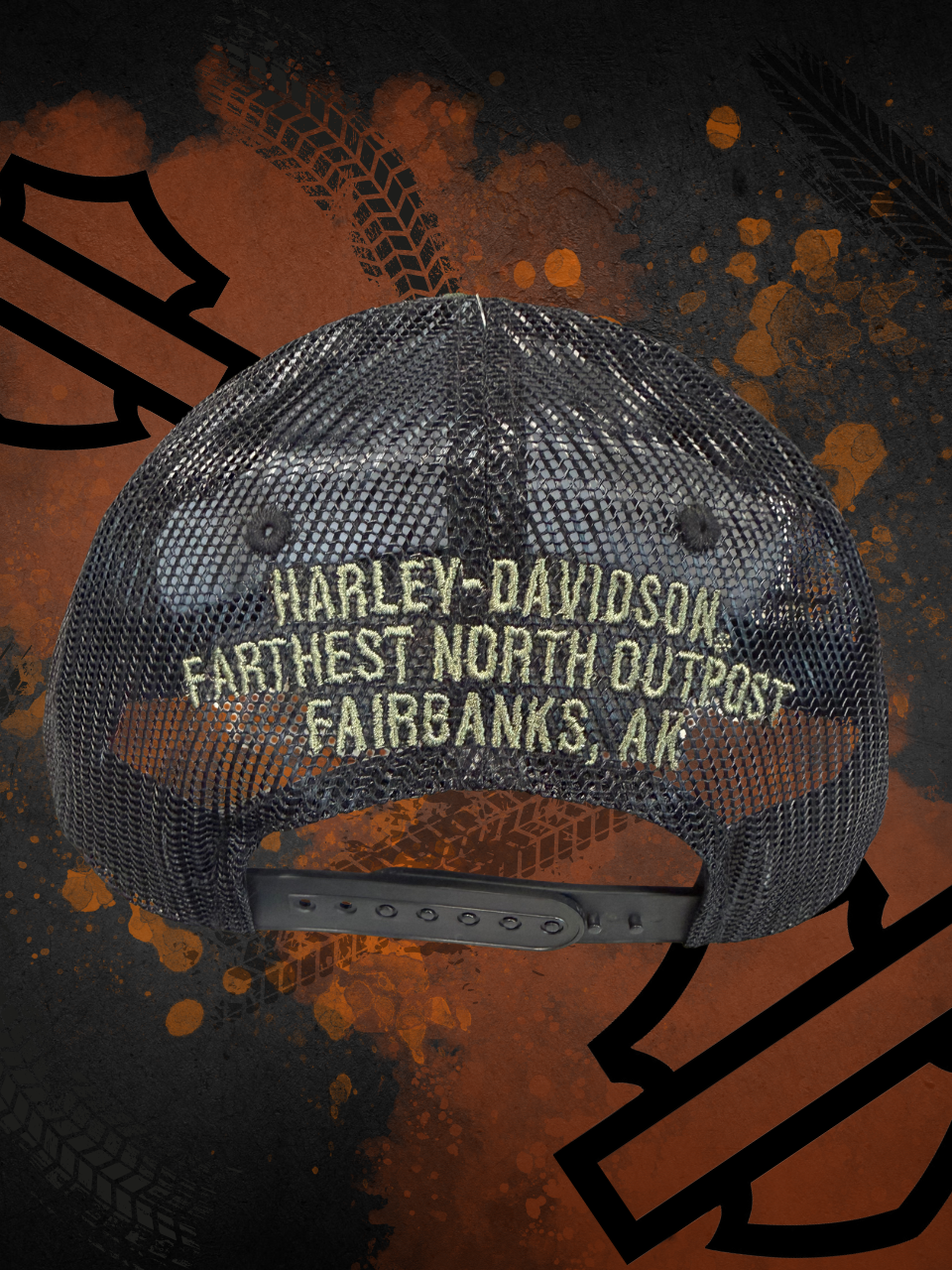 H-D Medal Trucker Hat