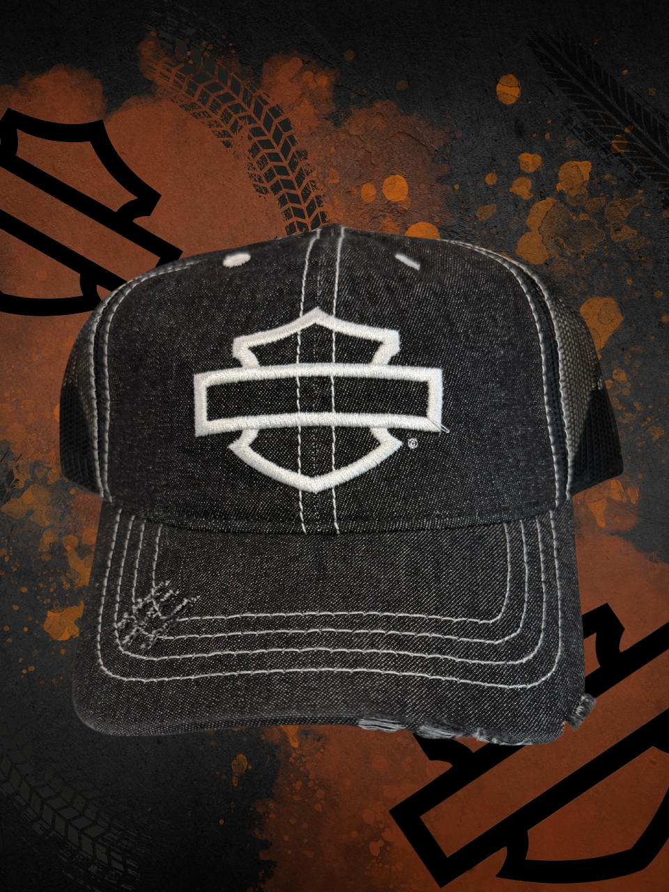 H-D Mega Trucker Hat