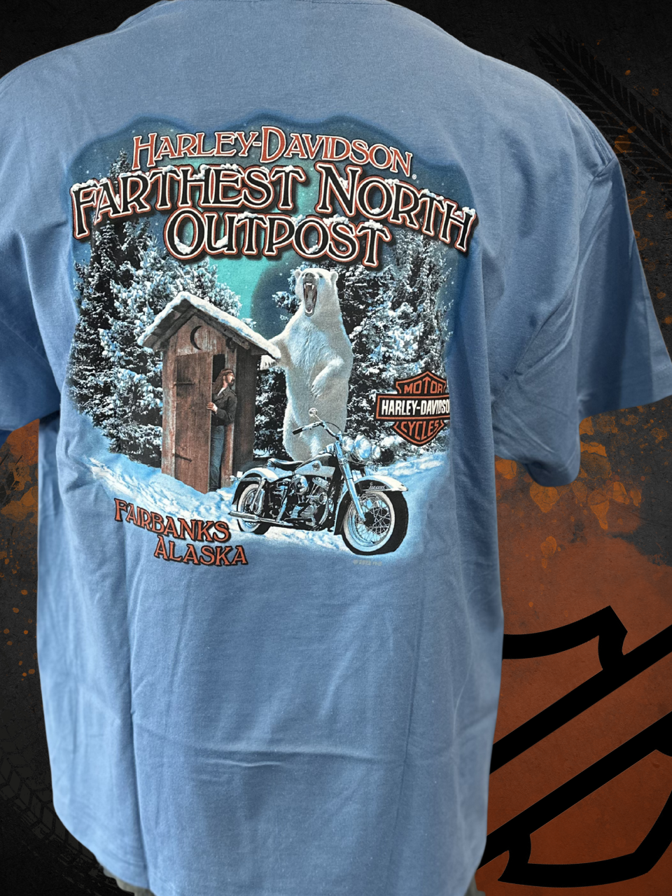 3D Bear & Outhouse Short Sleeve