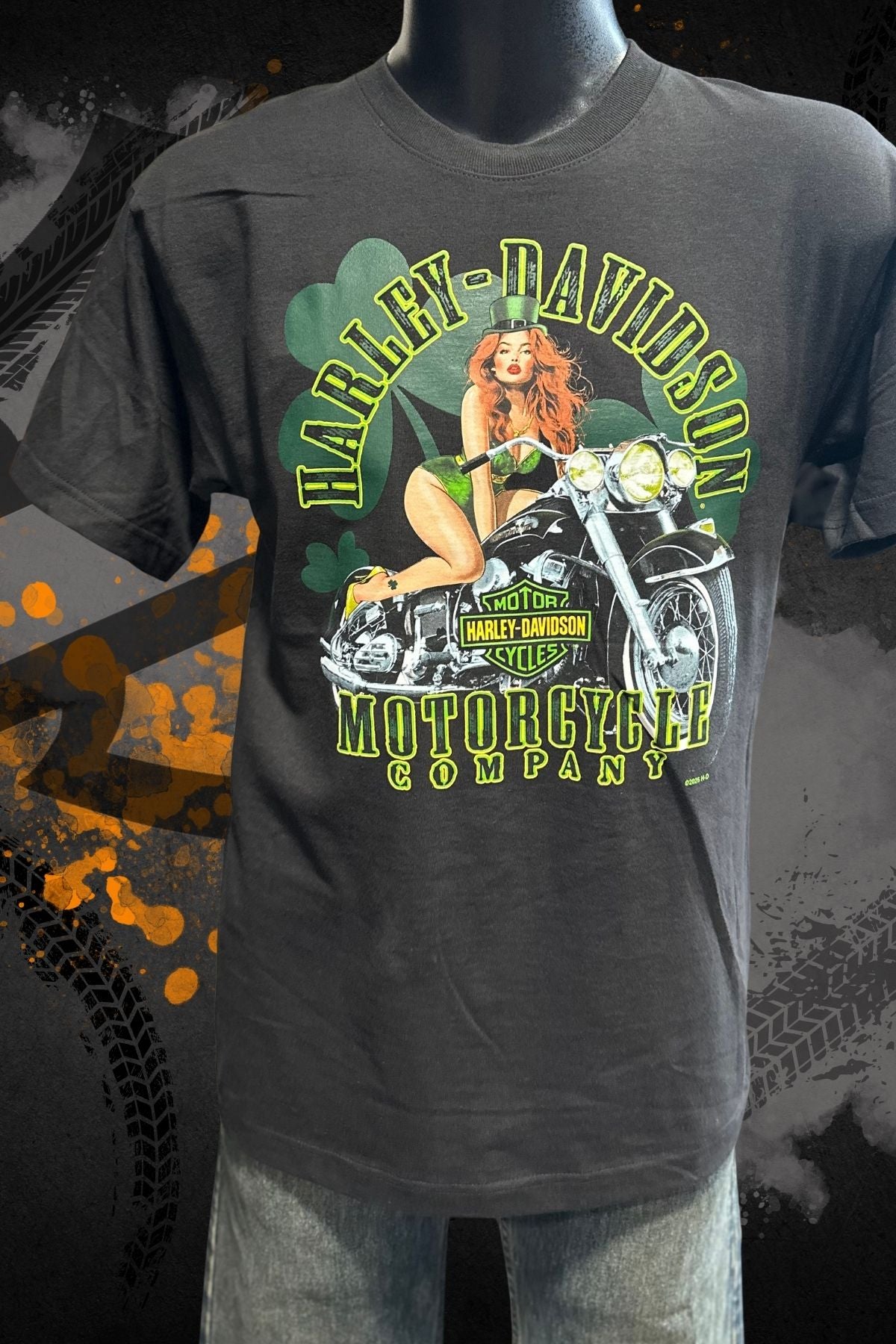 H-D Lucky Gal Short Sleeve