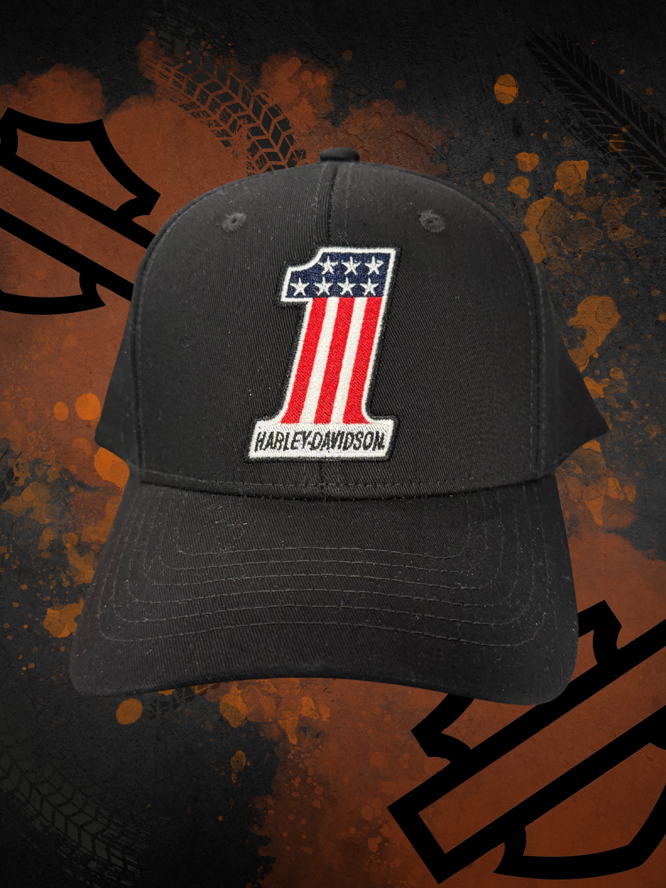 H-D RWB Fitted Hat