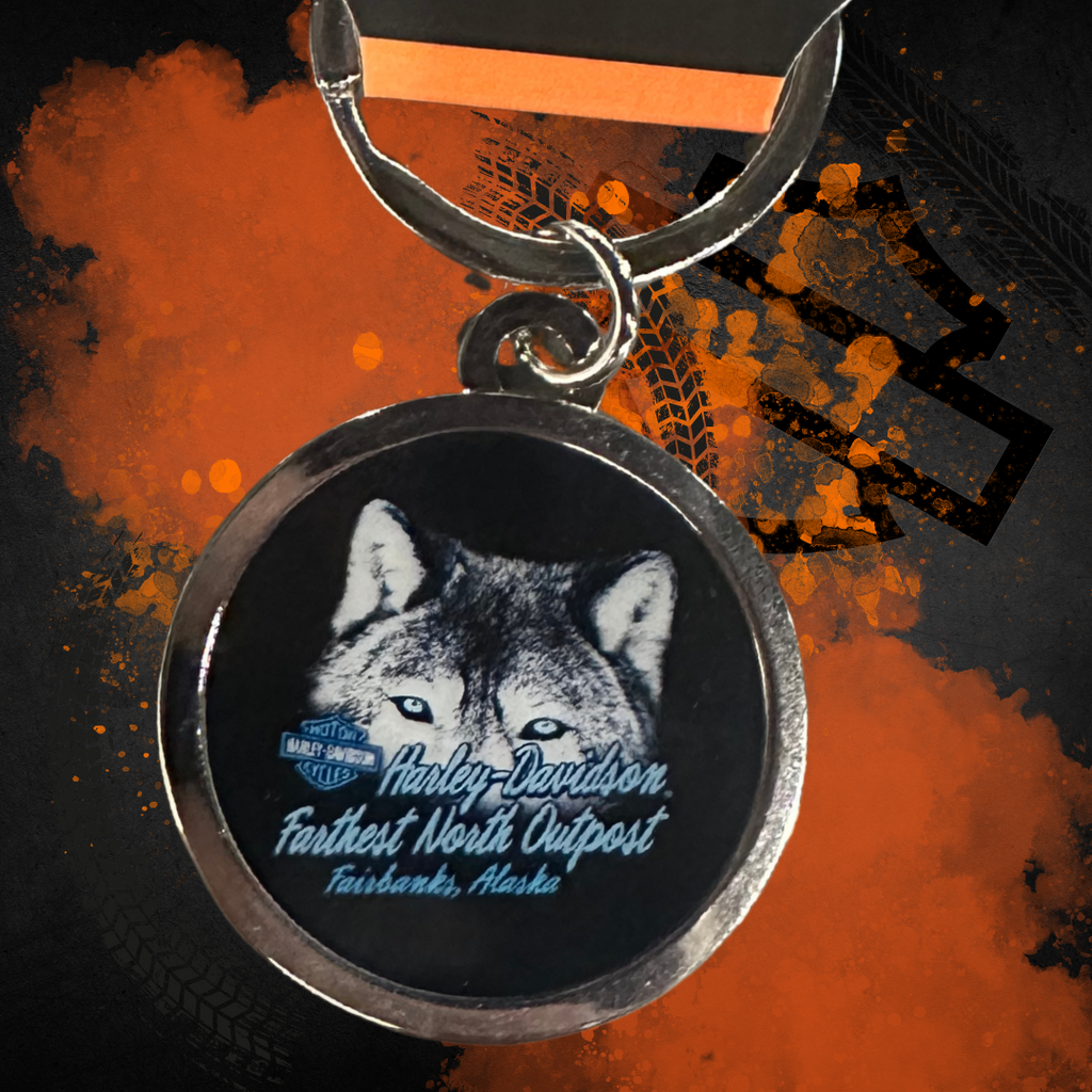 Wolf Custom Keychain
