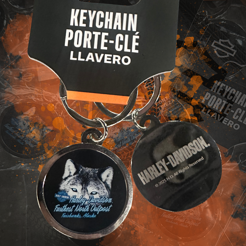 Wolf Custom Keychain