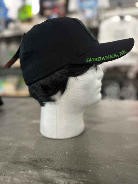 Farthest North Outpost- Northern Lights Custom Flexfit Hat