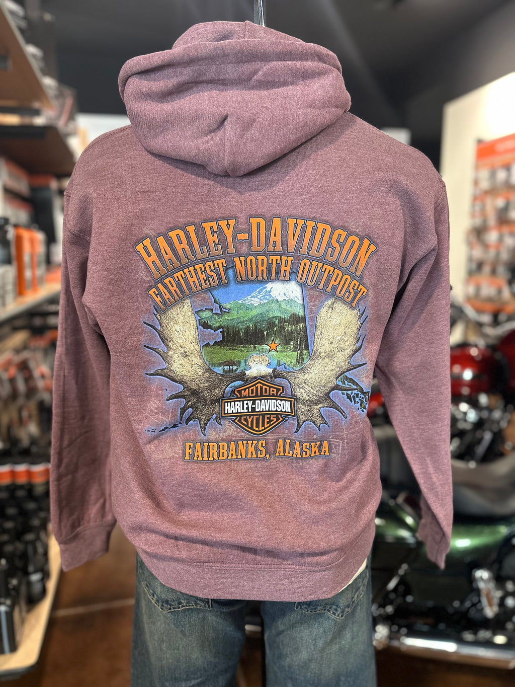 State Outline Pullover Hoodie