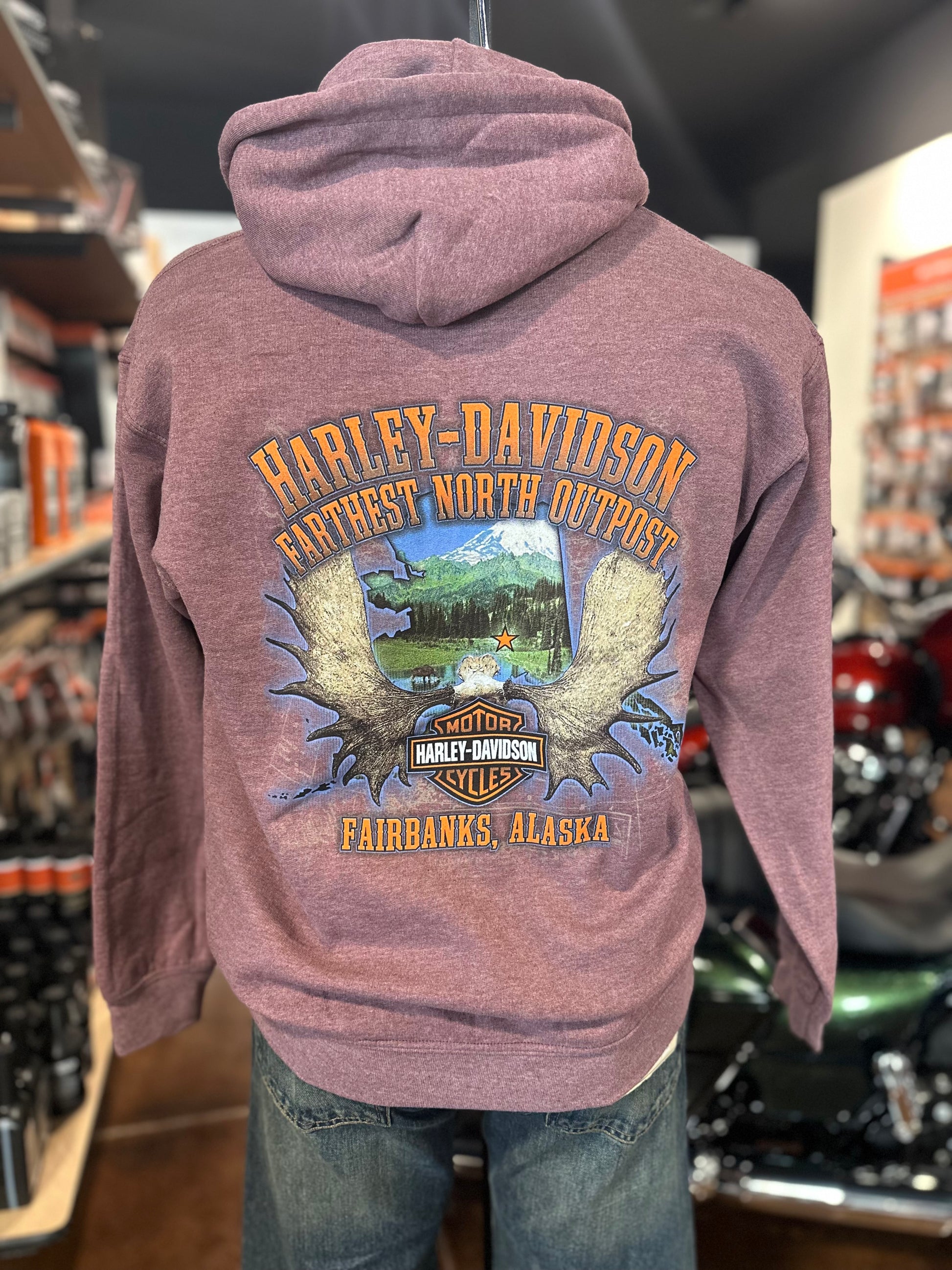 State Outline Pullover Hoodie