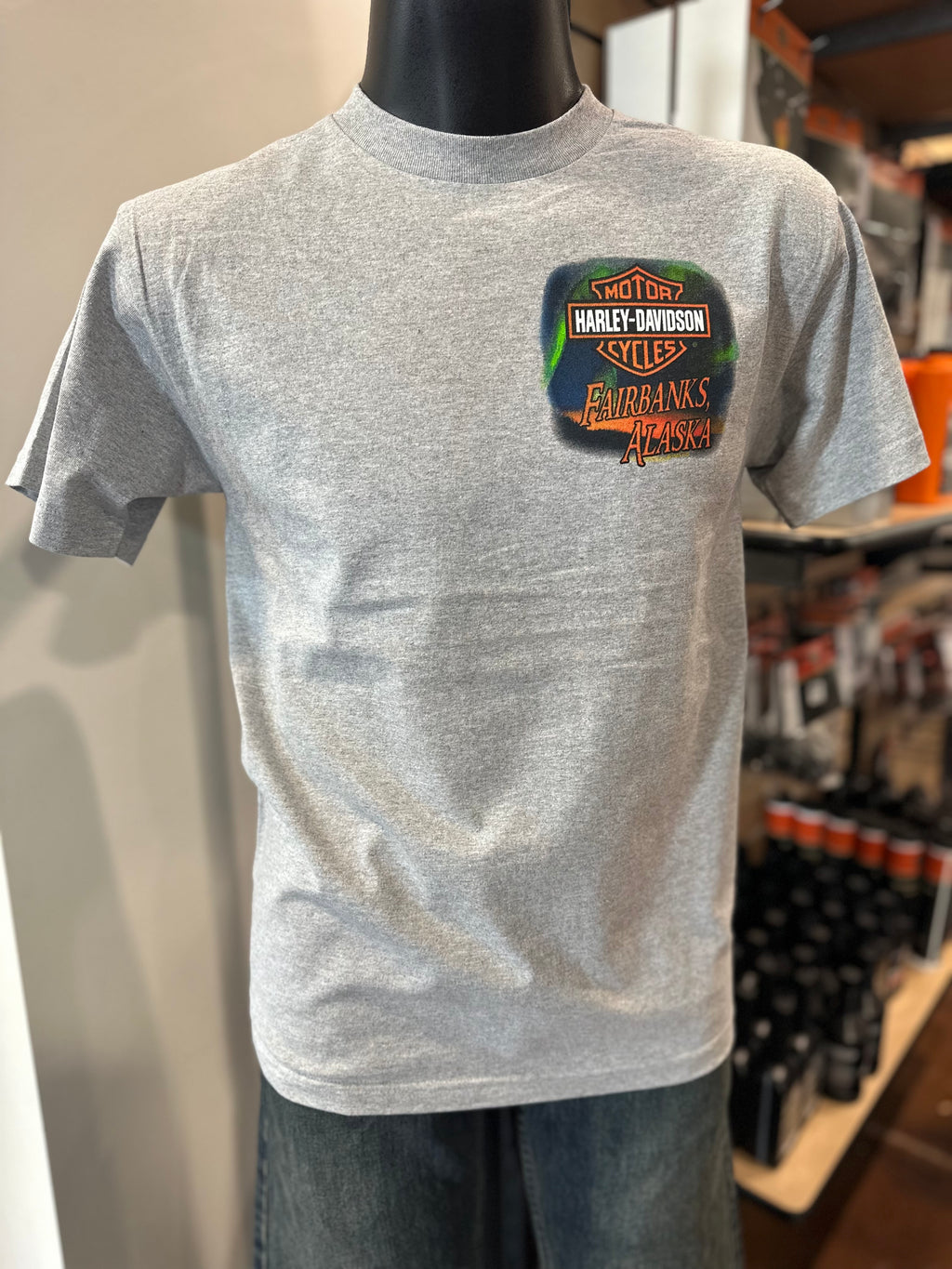 Northern Lights Mens Short Sleeve