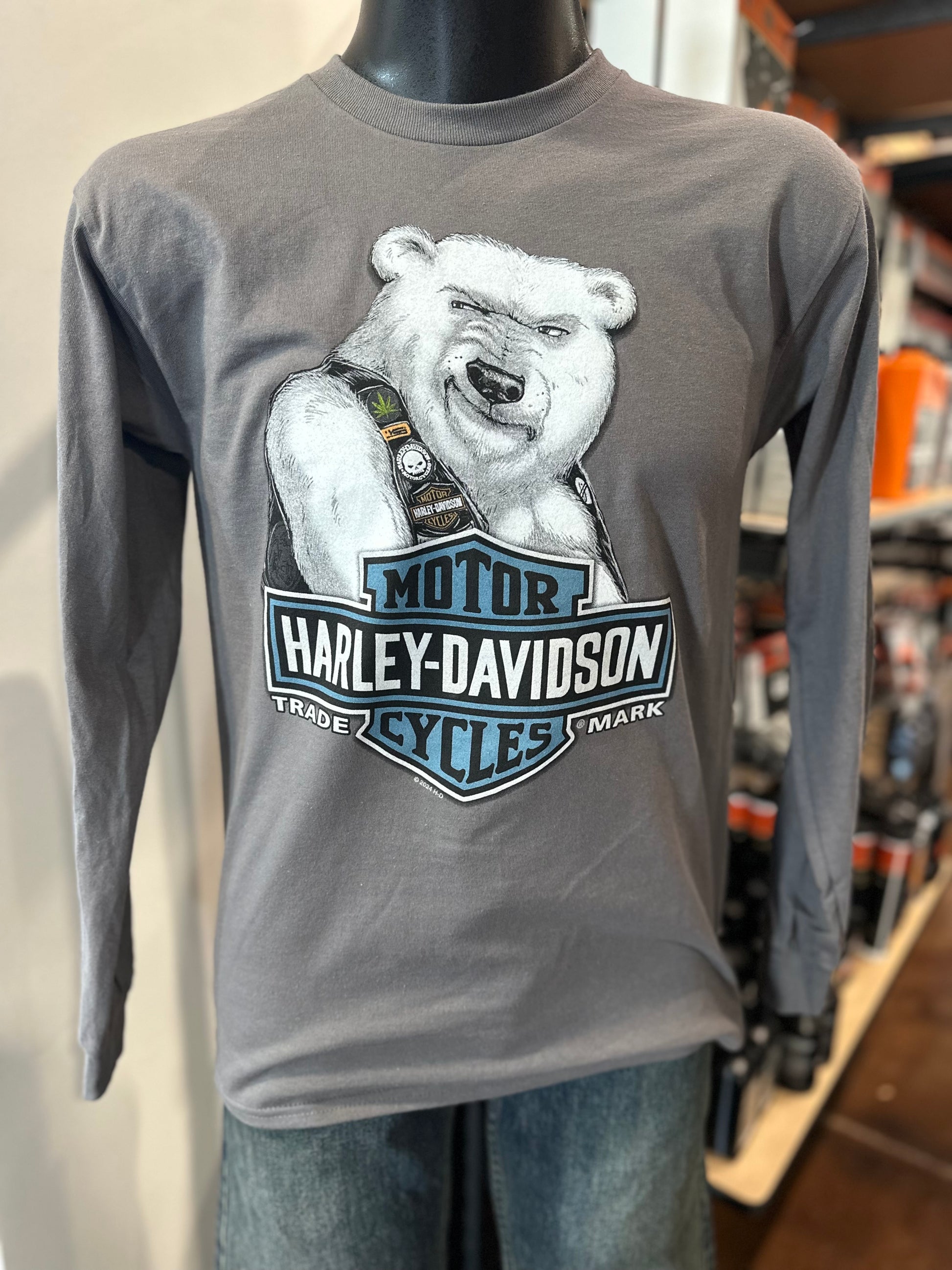 Nanuk Mens Long Sleeve Grey
