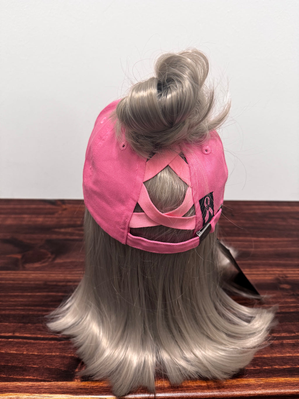 *Women's HD "BB WOVEN" Ponytail Hat