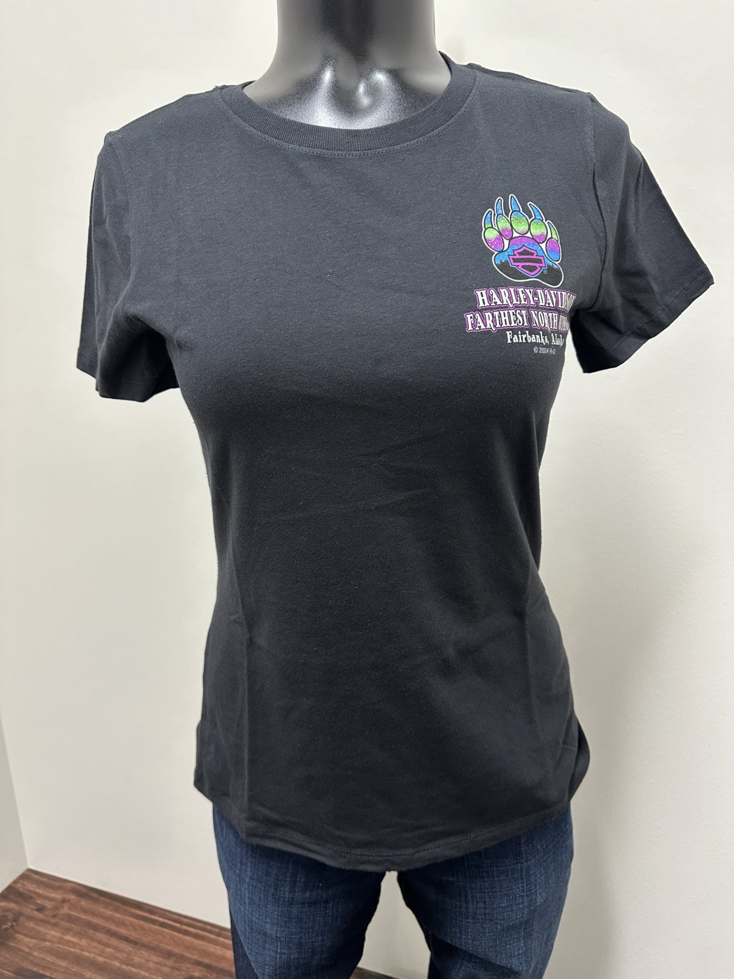 Women's Northern Lights Bear S/S