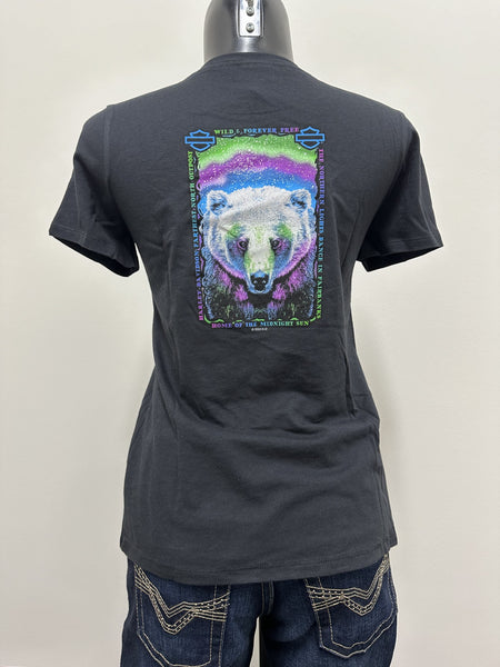 Women's Northern Lights Bear S/S