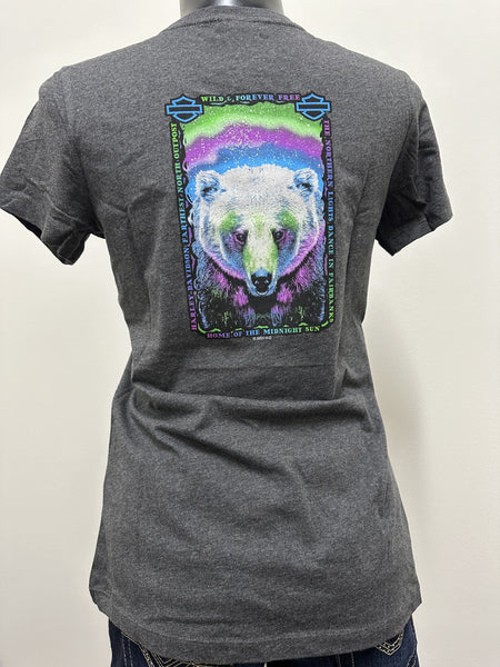 Women's Northern Lights Bear S/S