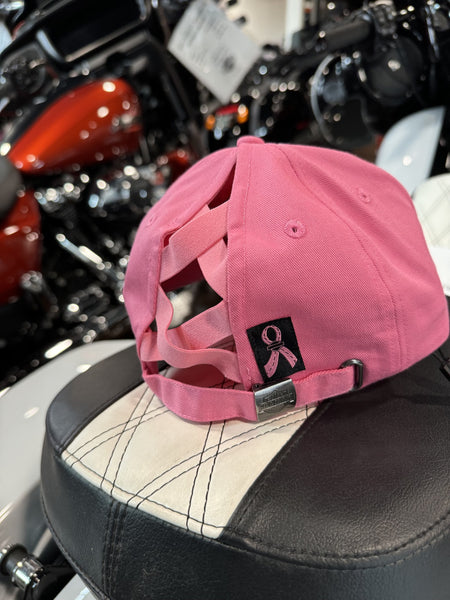 *Women's HD "BB WOVEN" Ponytail Hat