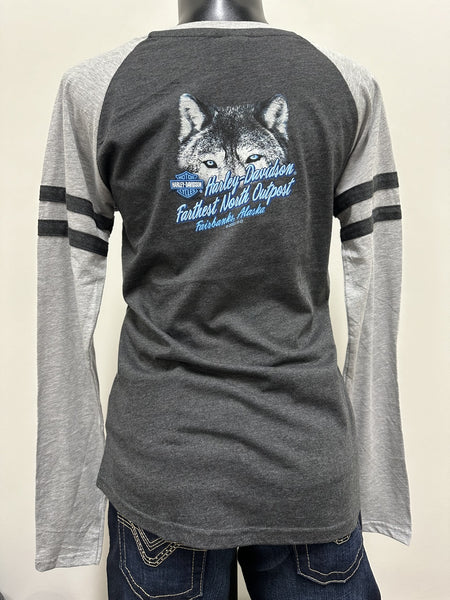 Women's Wolf L/S