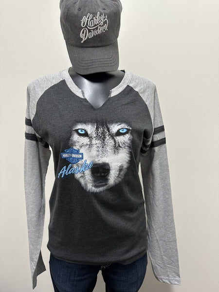 Women's Wolf L/S