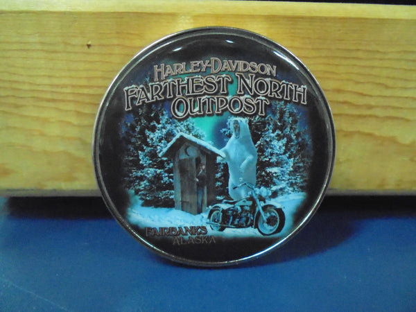 Bear & Outhouse Challenge Coin